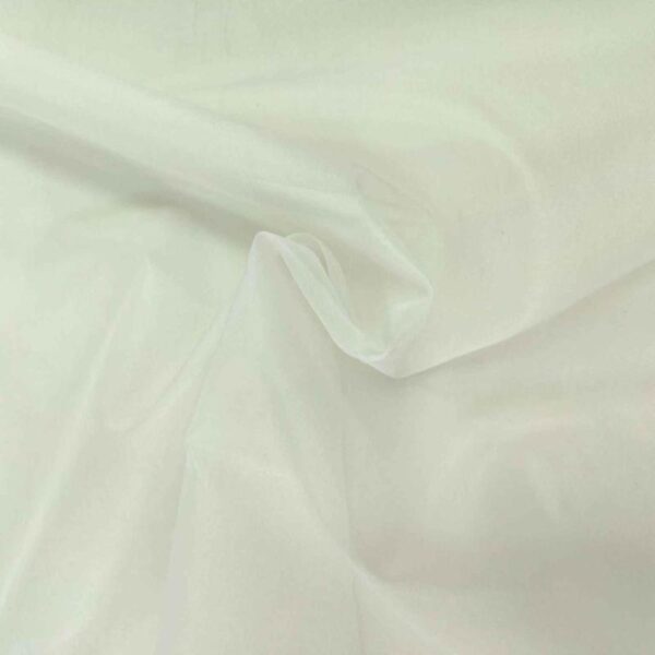 Organza White Silk Fabric