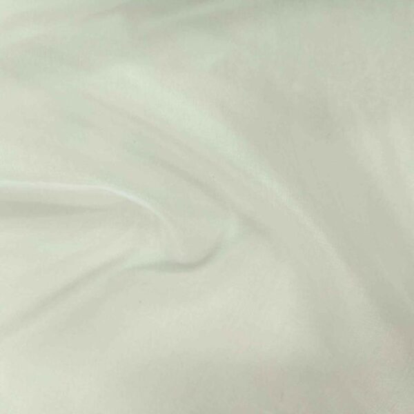 Organza White Silk Fabric - Image 2