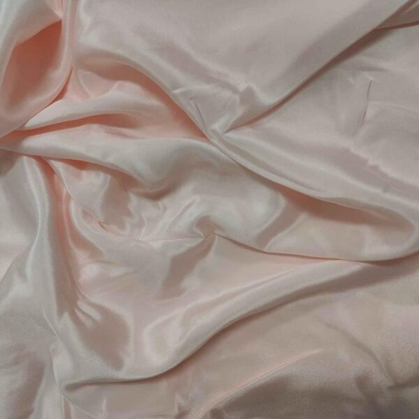 Viscose Flat Chiffon Viscose Flat Chiffon Baby Pink Fabric by the yard