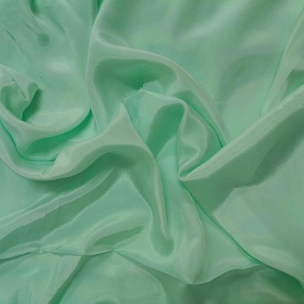 Viscose Flat Chiffon Viscose Flat Chiffon Mint Green Fabric by the yard